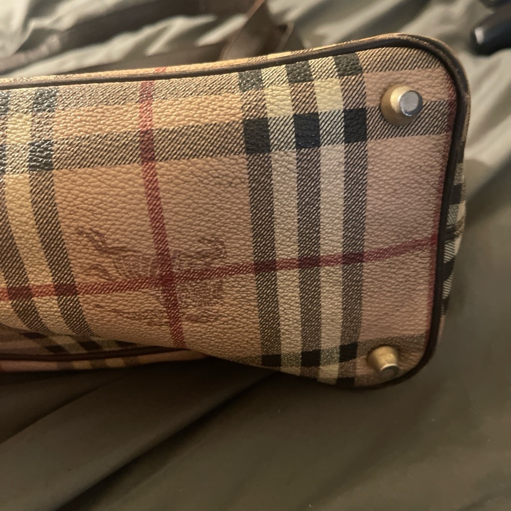 Burberry Nova Check brown tote bag - Picture 4 of 7